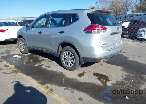 2016 Nissan Rogue S from USA, damaged, VIN KNMAT2MV1GP701354